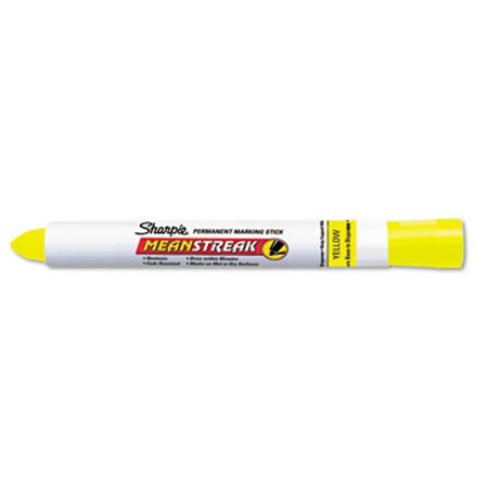 SANDFORD INK Sanford Ink Mean Streak Marking Stick Broad Tip Yellow SA33214